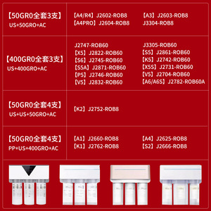 ตลับกรองน้ำที่ใช้ร่วมกันได้ J2666-ROB8 400G RO สำหรับ Angel A6pro A4 S6 S2 K7 A5 K5 - Product Image 1