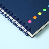 Cuaderno Espiral con Logotipo Personalizado y Bolígrafo, Bloc de Notas de Papel Kraft A6, Libreta de Notas Adhesivas Portátil para Oficina, Escuela y Promociones