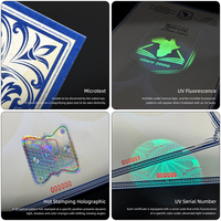 Diplôme Universitaire de Remise des Diplômes Personnalisé A4 avec Caractéristiques de Sécurité Holographiques et Impression Anti-Contrefaçon