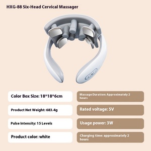 Masajeador Cervical Transfronterizo con Compresión Caliente para Protección del Cuello en el Hogar, Instrumento de Fisioterapia, Regalo para Masaje de Hombros y Cuello - Product Image 6