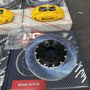 Kit de freno grande Kit de pinza de freno delantero de 4 pistones para Subaru Forester 2005 - Product Image 1