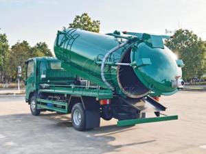 Isuzu Npr Kv600 4X2 Small 5000L <b>Vacuum</b> Sewage Truck Septic Tank Pumper Truck with Powerful <b>Vacuum</b> <b>Pump</b> - Product Image 4