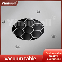 Table à vide ultra plate avec tolérance de 0,1 mm pour l'impression sur verre, film, tissu, PVC – Plateforme professionnelle pour imprimante UV à plat