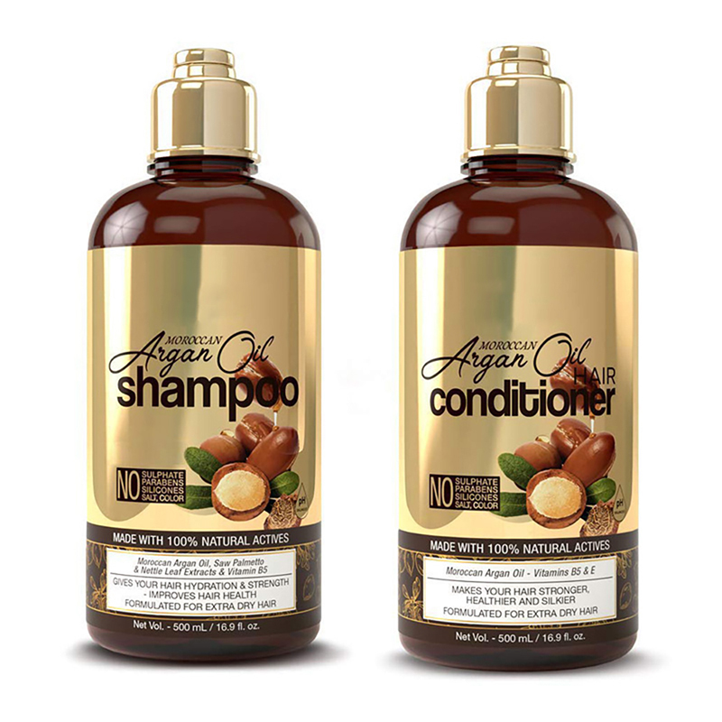Лидер продаж, лучший уход за волосами, питательный шампунь и кондиционер с аргановым маслом