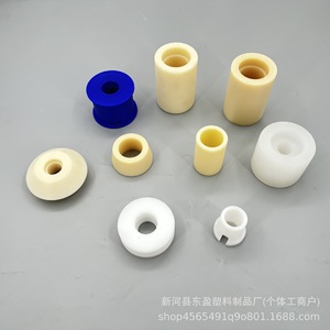 Poulies et roues en nylon, pièces usinées, beige, composants en plastique industriels et agricoles - Product Image 5