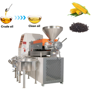 Máquina de prensa de aceite a gran escala completamente automática comercial Extracción hidráulica para aceite de coco de sésamo Lino de colza de maní - Product Image 4