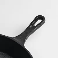 cast iron fry pan /skillet with pre-seasoned coating