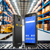 PDA portátil resistente Android 13 con escáner de código de barras 2D sellado IP65 para gestión de inventario industrial