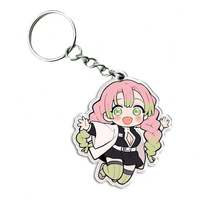 Porte-clés personnalisé en acrylique avec pendentif de personnage d'anime mignon, imprimé UV, chaîne métallique pour cadeaux souvenirs des fans