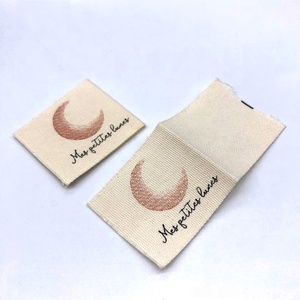 Cotton In Nhãn Cho Quần Áo <span class=keywords><strong>T</strong></span>ùy Chỉnh In Logo <span class=keywords><strong>T</strong></span>-Shirt In Ấn Nhãn - Product Image 1