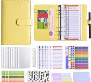 Meilleures ventes : Blocs de notes adhésives A6 à anneaux noirs, 14 couleurs, pour Noël, le bureau, l'école, ou comme cadeau - Product Image 4