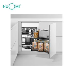 NUOMI-estante giratorio de cocina, serie Majaz, armario extraíble, cesta, esquina mágica - Product Image 4