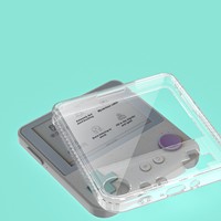 Étui de protection transparent en TPU + PC pour Baicixuan Max Vocabulary Machine 360 °   Coque de protection intégrale antichoc et anti-chute