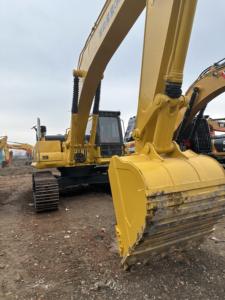 Excavadora sobre orugas Komatsu PC200 de alta calidad usada, horas de trabajo bajas y calientes, componentes centrales, Motor de bomba de motor, Cubo de 1,6 m³ de 32 toneladas - Product Image 5