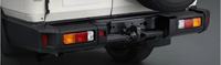 Accessoires de voiture YBJ, feu de coin, feu arrière, pare-chocs, couvercle de coin en fer pour Landcruiser LC70 76 78 71 SUV LC79, feu de pare-chocs arrière