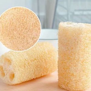 Loofah Sponge Segments For Kitchen Cleaning Dishwashing Pot Scrubbing Bathing Body Scrubbing Household Use Solid Color - Product Image 2