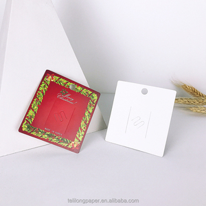 Forcina personalizzabile per cartolina di Natale di alta qualità fabbrica cinese ornamento decorativo <span class=keywords><strong>biglietto</strong></span> <span class=keywords><strong>da</strong></span> <span class=keywords><strong>visita</strong></span> stampabile - Product Image 3