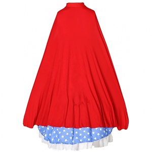 Costume de la série télévisée <span class=keywords><strong>Supergirl</strong></span> pour femmes, robe de costume de bande dessinée Wonder Woman, corset - Product Image 6