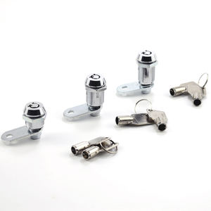 高セキュリティ亜鉛合金管状シリンダーカムラッチロック：郵便受け、工具箱、サーバー、ネットワークキャビネット、機械パネル、機器扉用 - Product Image 1