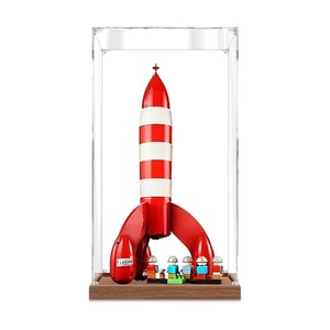 กล่องอะคริลิคสำหรับจัดแสดงโมเดล Moon Rocket จากการ<span class=keywords><strong>ผจญ</strong></span><span class=keywords><strong>ภัย</strong></span>ของทิน<span class=keywords><strong>ติ</strong></span><span class=keywords><strong>น</strong></span> ความหนาแผ่<span class=keywords><strong>น</strong></span> <span class=keywords><strong>2</strong></span> มม./3 มม. ใช้ได้กับกล่องกั<span class=keywords><strong>น</strong></span>ฝุ่นรุ่น 21367 - Product Image 5