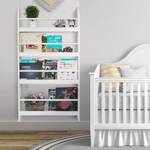 Modern Children Nursery Hanging <strong>Wall</strong> Mounted Floating Storage Rack Kid Bookcase Book Shelf, Kid <strong>Bookshelf</strong> - Product Image 3