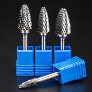 رؤوس طحن أسنان دوارة من كربيد التنجستن على شكل حرف F من HUHAO، رأس طحن كربيدي 4307 - Product Image 4