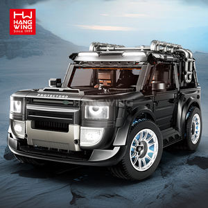 HW-Blocs <span class=keywords><strong>de</strong></span> construction pour enfant, jouet télécommandé, modèle <span class=keywords><strong>de</strong></span> véhicule tout-terrain, jeu <span class=keywords><strong>de</strong></span> simulation, SUV, 2089 pièces - Product Image 2