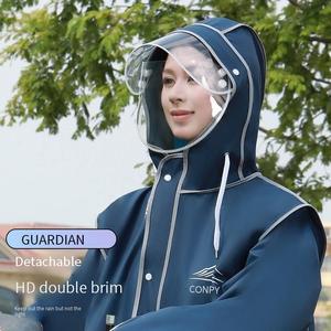 Chaqueta Impermeable Moderna para <span class=keywords><strong>Mujer</strong></span>, de Eva, Alta Calidad, Reutilizable, para Camping y Excursiones, Resistente al Viento, Ideal para Días Lluviosos - Product Image 4