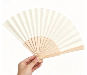 Abanico de Mano Plegable de Bambú Personalizado con Logotipo Impreso para Regalo, Promoción o Actividad - Product Image 4