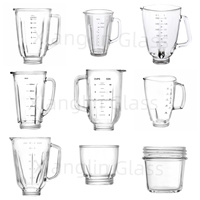 Suku cadang Mixer dapur G104 percilla De velocidade De Licuadora Oster Glass Jar 1,5l nasional Juicer blender bagian