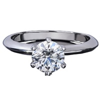 Bague en Moissanite Taille Radiant avec Grappe de Pierres, Sertie sur 6 Griffes, en Argent, Bijou de Luxe pour Demande en Mariage, Joaillerie Fine pour Femme