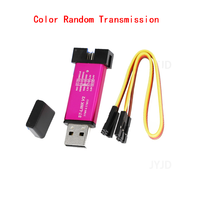 ST-LINK V2 Programcı STM8 STM32 Simülatör Hata Ayıklayıcı İndirici Yazıcı Kapaklı DuPont Kablosu ile MCU Programlama Geliştirme için