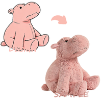 Conception personnalisée de peluches expertes pour des animaux en peluche personnalisés avec des caractéristiques réalistes