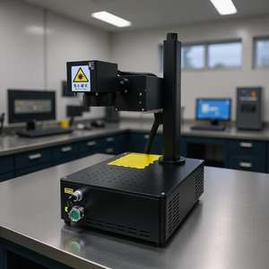 Machine de marquage laser à fibre portable de type portique avec commande FANUC pour le codage et la gravure de l'acier inoxydable DXF/BMP/AI/DWG/DST - Product Image 5