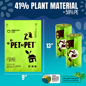 Eco Friendly Customized Dog Poop <b>Bags</b> Custom Printed <b>Compostable</b> Corn Starch Doggy Poo Dog Waste Poop <b>Bags</b> - Product Image 2