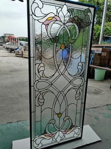 Vidrio Decorativo <span class=keywords><strong>de</strong></span> Alta Calidad, Vidrio Artístico Tiffany para Puerta, Ventana, Iglesia, Panel Colgante, Vidrio <span class=keywords><strong>de</strong></span> Colores para Festividades Navideñas - Product Image 6