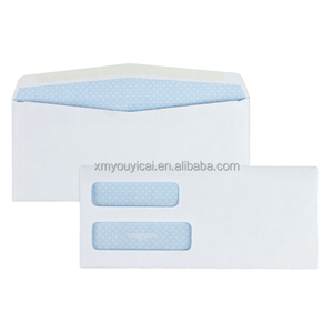 Busta del portafoglio di sicurezza aziendale da 24 libbre bianca con chiusura a forma di diamante incollata #9 #10 - Product Image 6