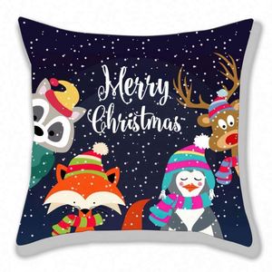 Wholesale Red Cushion Pillow Case Cover Sofa Seat Covers Merry Christmas Decor <b>Pillowcase</b> - Product Image 6