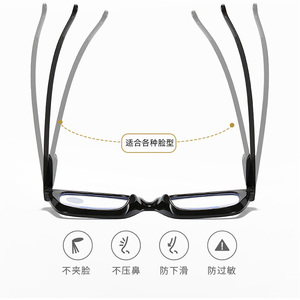 <strong>Reading</strong> <strong>Glasses</strong> Men Women High Quality Vintage Square Diopter <strong>Glasses</strong> Business Male Presbyopic Eyeglasses +1.0 1.5 2.0 2.5 <strong>4</strong> - Product Image 5