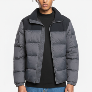 Wholesale Puffer <b>Jacket</b> for <b>Men</b> Customized Logo Winter <b>Jacket</b> 2025 for <b>Men</b> with Pocket Custom OEM Printed <b>Mens</b> Bubble <b>Jackets</b> - Product Image 1