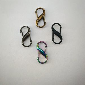 Chaîne de sac DIY, boucle réglable, fermoir métallique, extension de chaîne de sac, raccourcissement, fermoir en forme de S, porte-clés, fermetures <span class=keywords><strong>éclair</strong></span>, clips, antivol - Product Image 4