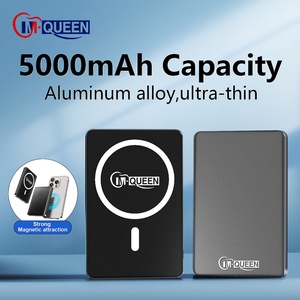 Mini Batería Externa Inalámbrica Portátil, Cargador Magnético de 5000 mAh para Teléfono Celular - Product Image 5