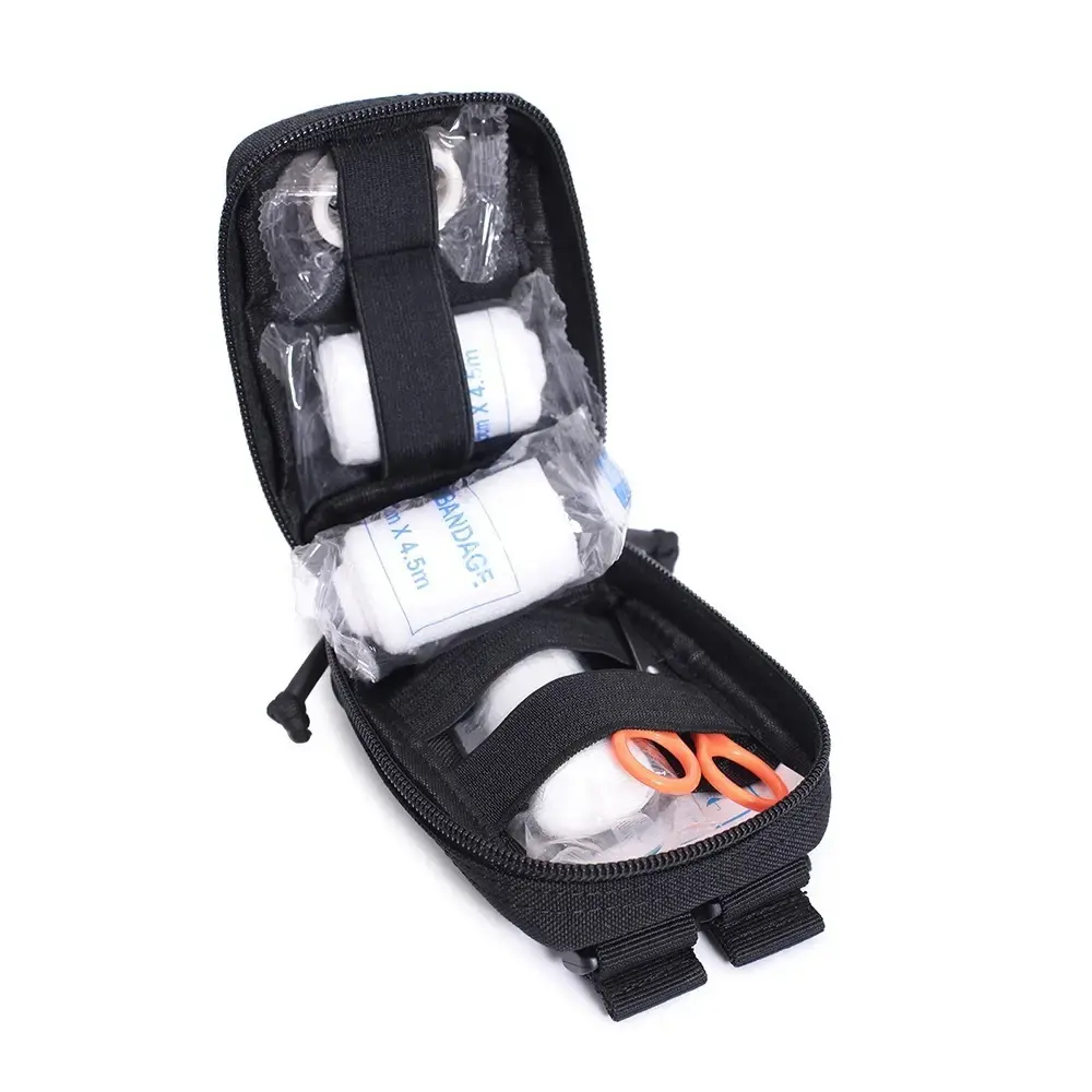 उच्च गुणवत्ता वाले वाटरप्रूफ MOLLE सिस्टम एक्सेसरी पैक टैक्टिकल इमरजेंसी मेडिकल पोर्टेबल हैंगिंग बैग