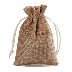 Vintage Folding Jute Drawstring <b>Bag</b>-Reusable Portable Eco-Friendly Packing Pouch for Dust Protection - Product Image 2