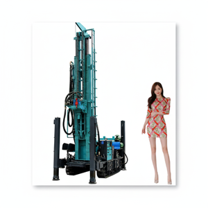 Perceuse montée sur camion minier mobile hydraulique 200m remorque bon marché puits d'eau plate-forme de forage de mine perceuse à eau - Product Image 1