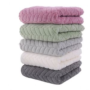 Toalla de Baño Personalizada con Logotipo, 30 * 60 cm, Gruesa, Altamente Absorbente, de Felpa de Coral, de Secado Rápido para Hotel, para Adultos - Product Image 1