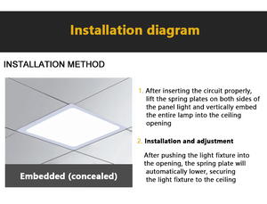 Plafonnier LED encastré dimmable ETL 4 et 6 pouces avec boîtier de jonction, lumière de panneau 5CCT pour les États-Unis et le <span class=keywords><strong>Canada</strong></span> - Product Image 4