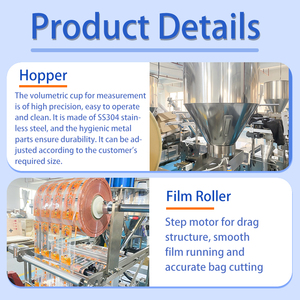 Hoàn toàn tự động dọc 3 bên con dấu năng suất cao Túi máy cho sữa nhỏ Kẹo cứng kẹo bơ cứng popping Kẹo Jelly Gummy - Product Image 6