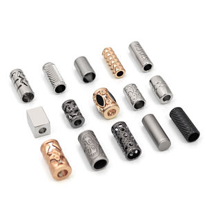 Capuchon de maillot de bain à bout de cordon en métal Bouchon de vêtement à bout métallique Accessoires de veste à capuche Extrémités de cordon pour sweat à capuche - Product Image 4