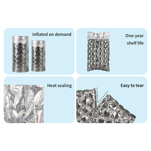 ถุงบรรจุภัณฑ์แบบกันความร้อนชนิดฟอยล์อะลูมิเนียม HDPE แบบพองลมได้ สำหรับอาหารสดและอาหารแช่แข็ง - Product Image 6